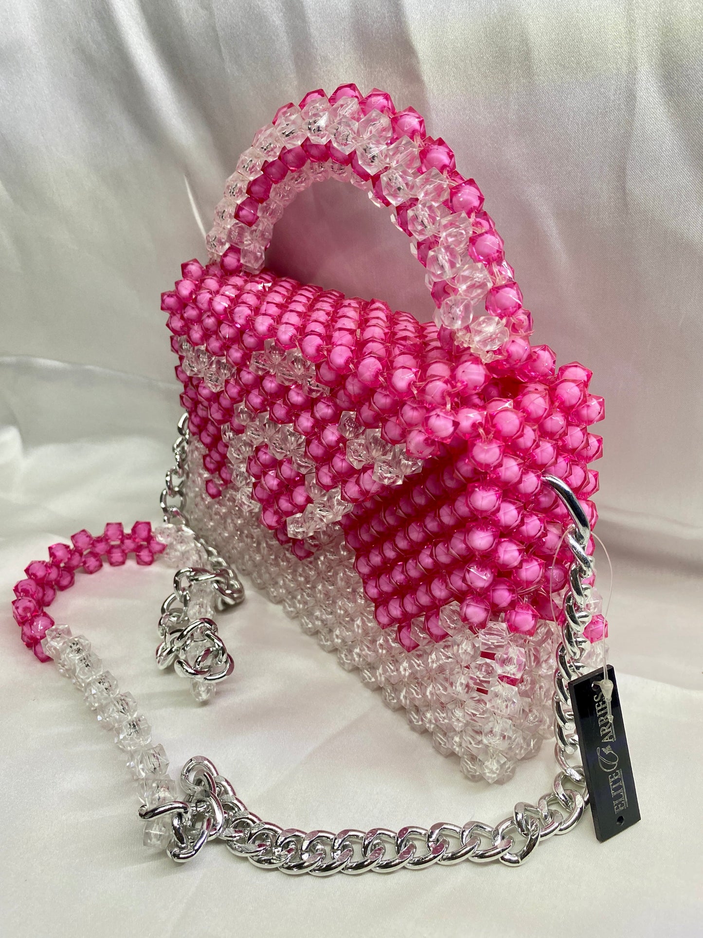Glitz Aura handmade crystal clutch – sparkling party bag by Elite Carries
