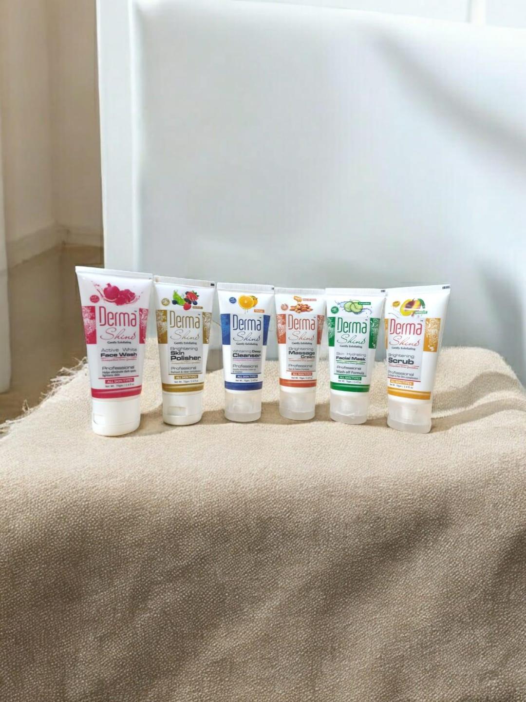 Derma Whitening And Brightening Facial Kit