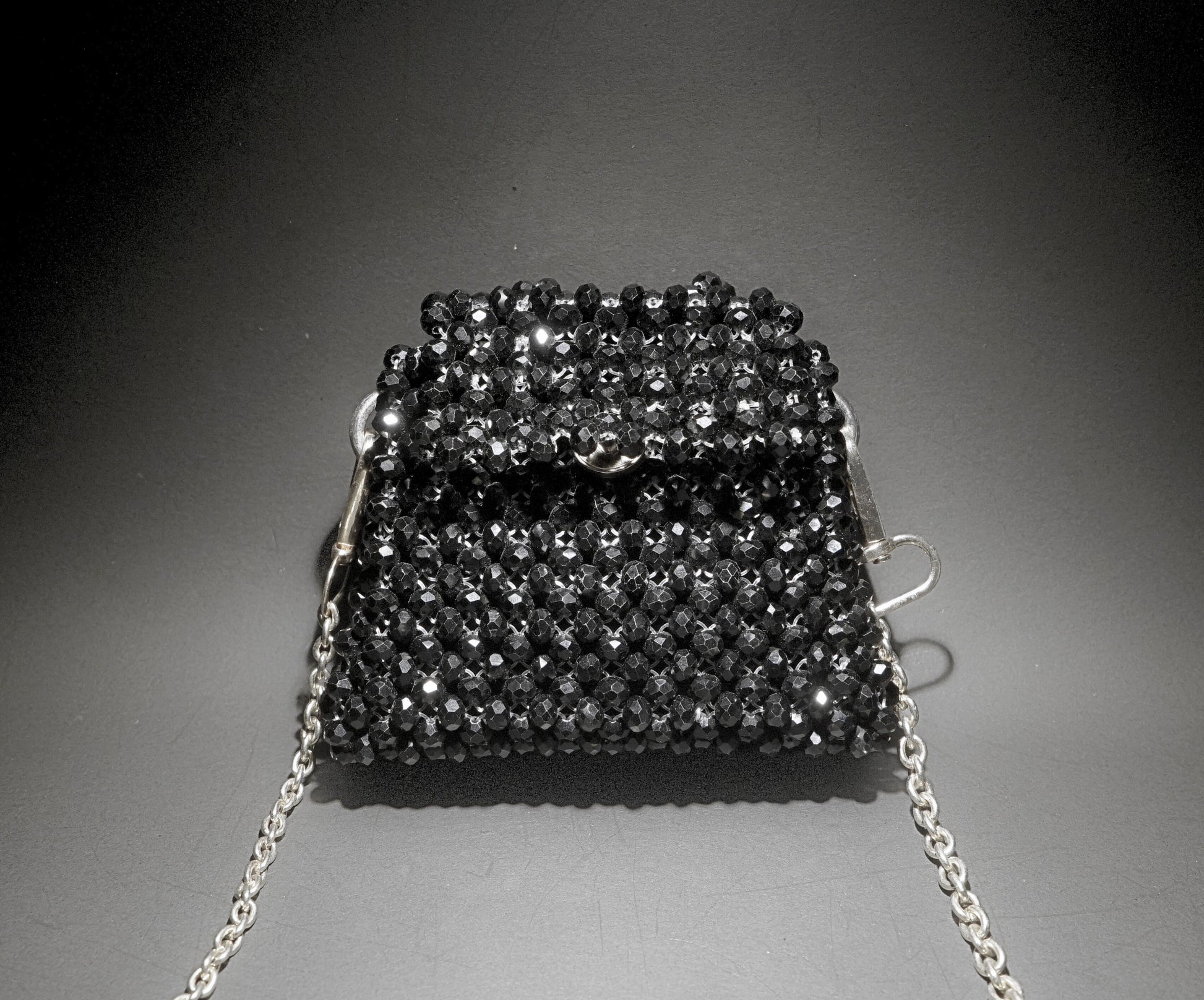 Black Crystal Handmade Bag by Elite Carries – Ideal Gift for Special Occasions