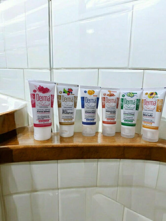 Derma Whitening And Brightening Facial Kit
